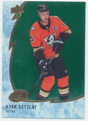 2019-20 UPPER DECK ICE - RYAN GETZLAF #34 GREEN