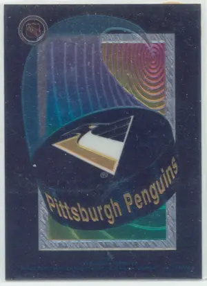 1994 PENINSULA VENDING CHROMIUM - PITTSBURGH PENGUINS #PIT NHL LOGOS