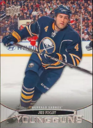 2011-12 UPPER DECK - JOE FINLEY #457 YOUNG GUNS