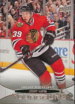 2011-12 UPPER DECK - JIMMY HAYES #462 YOUNG GUNS
