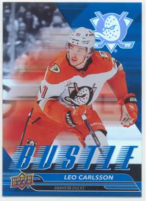 2025-26 UPPER DECK - LEO CARLSSON #B-2 BUSTLE