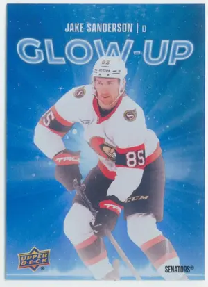 2025-26 UPPER DECK - JAKE SANDERSON #GU-3 GLOW-UP