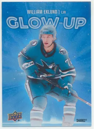 2025-26 UPPER DECK - WILLIAM EKLUND #GU-9 GLOW-UP