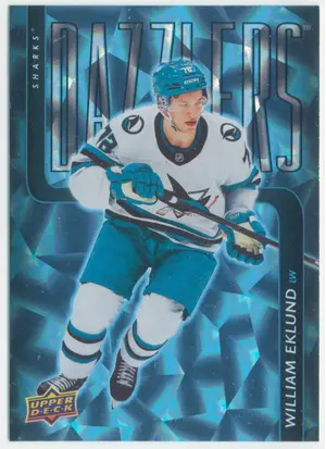 2025-26 UPPER DECK - WILLIAM EKLUND #DZ-27 DAZZLERS BLUE