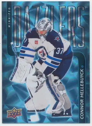 2025-26 UPPER DECK - CONNOR HELLEBUYCK #DZ-78 DAZZLERS BLUE