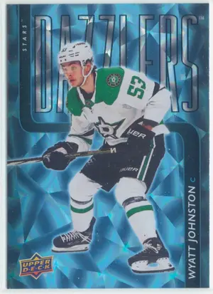 2025-26 UPPER DECK - WYATT JOHNSTON #DZ-95 DAZZLERS BLUE