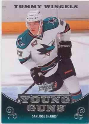 2010-11 UPPER DECK - TOMMY WINGELS #243 YOUNG GUNS