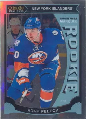 2015-16 O-PEE-CHEE PLATINUM - ADAM PELECH #M47 MARQUEE ROOKIE