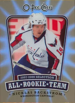 2008-09 O-PEE-CHEE - NICKLAS BACKSTROM #ART-NB ALL ROOKIE TEAM