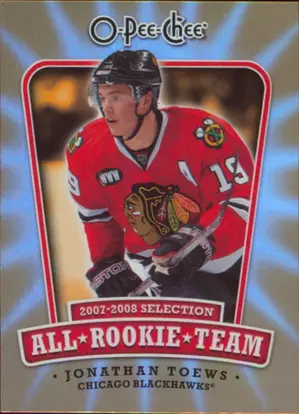 2008-09 O-PEE-CHEE - JONATHAN TOEWS #ART-JT ALL ROOKIE TEAM