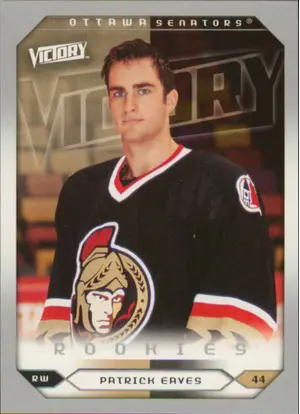 2005-06 VICTORY - PATRICK EAVES #295 ROOKIES