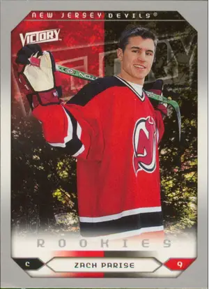 2005-06 VICTORY - ZACH PARISE #268 ROOKIES