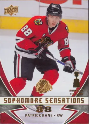 2008-09 UPPER DECK - PATRICK KANE #SS1 SOPHOMORE SENSATIONS