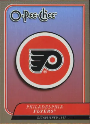 2008-09 O-PEE-CHEE - PHILADELPHIA FLYERS #CL22 TEAM CHECKLIST