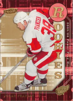 2005-06 POWER PLAY - JOHAN FRANZEN #149 ROOKIES