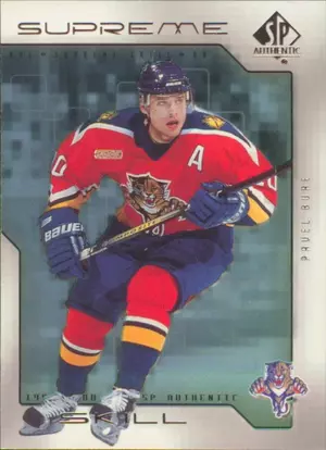 1999-00 SP AUTHENTIC - PAVEL BURE #SS6 SUPREME SKILL