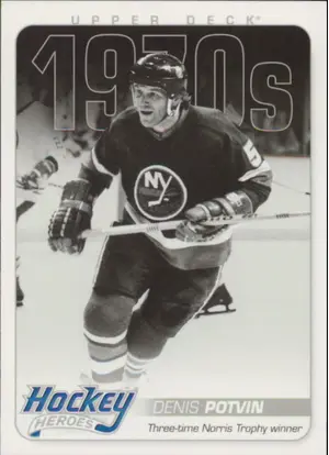 2012-13 UPPER DECK - DENIS POTVIN #HH31 HOCKEY HEROES