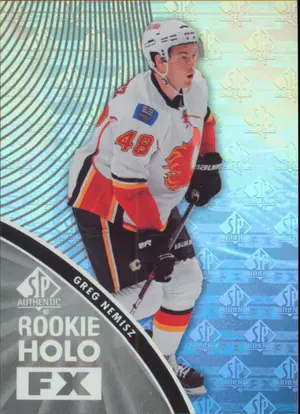 2011-12 SP AUTHENTIC - GREG NEMISZ #RFX2 ROOKIE HOLO FX