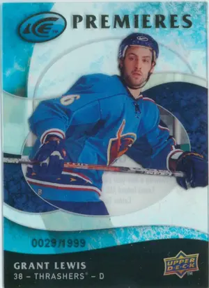 2009-10 ICE - GRANT LEWIS #109 ICE PREMIERES 845/1999