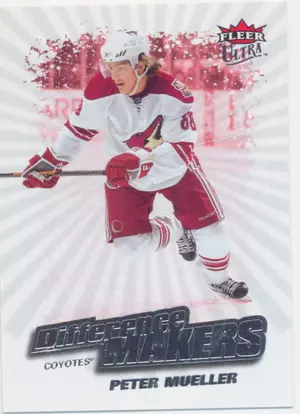 2008-09 FLEER ULTRA - PETER MUELLER #DM8 DIFFERENCE MAKERS