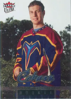 2005-06 ULTRA - BRAYDON COBURN #201 ROOKIE