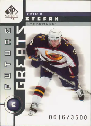 2001-02 SP AUTHENTIC - PATRIK STEFAN #121 FUTURE GREATS 616/3500
