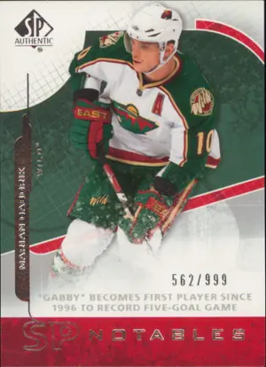 2008-09 SP AUTHENTIC - MARIAN GABORIK #127 SP NOTABLES 562/999