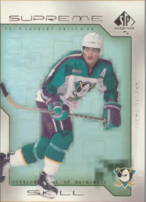 1999-00 SP AUTHENTIC - TEEMU SELANNE #SS2 SUPREME SKILL