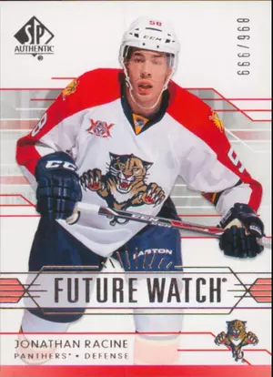 2014-15 SP AUTHENTIC - JONATHAN RACINE #227 FUTURE WATCH 896/999