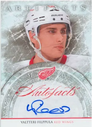 2012-13 ARTIFACTS - VALTERRI FILPPULA #A-VF AUTOFACTS