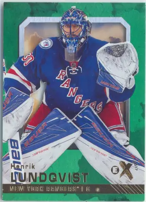 2016-17 FLEER SHOWCASE - HENRIK LUNDQVIST #7 E-X 2017