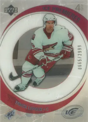 2005-06 ICE - YANICK LEHOUX #204 ICE PREMIERES 665/2999
