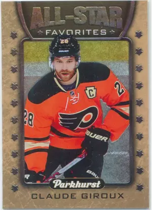 2016-17 PARKHURST - CLAUDE GIROUX #AS9 ALL-STAR FAVORITES