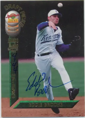1994 Signature Rookies - Eddie Brooks #87 Draft Picks Signatures