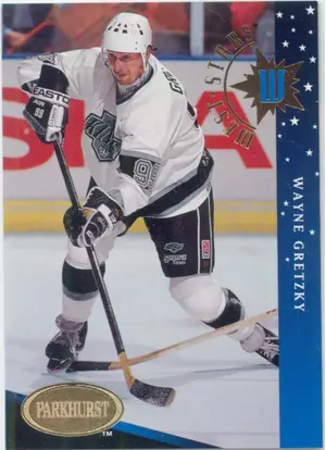 1993-94 PARKHURST - WAYNE GRETZKY #W1 WEST STARS