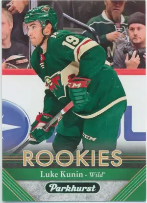 2017-18 PARKHURST - LUKE KUNIN #298 ROOKIE