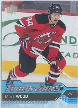 2016-17 UPPER DECK - MILES WOOD #453 YOUNG GUNS