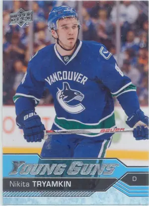 2016-17 UPPER DECK - NIKITA TRYAMKIN #221 YOUNG GUNS