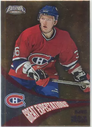 2002-03 EXCLUSIVE - MARCEL HOSSA #11 GREAT EXPECTATIONS