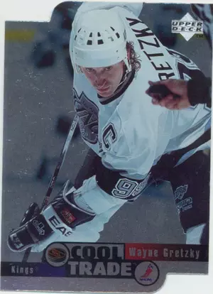 1995-96 NHL COOL TRADE - WAYNE GRETZKY #2 DIE CUTS
