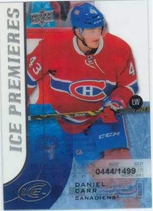 2015-16 ICE - DANIEL CARR #158 PREMIERES 444/1499