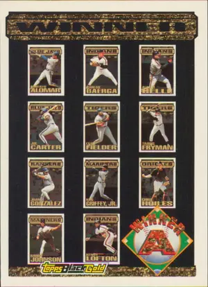 1994 Topps - Black Gold Winner A Redemption #A