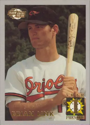 1993-94 Fleer Excel - Brian Link #2 1st Year Phenoms