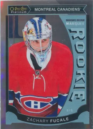 2015-16 O-PEE-CHEE PLATINUM - ZACHARY FUCALE #M37 MARQUEE ROOKIE