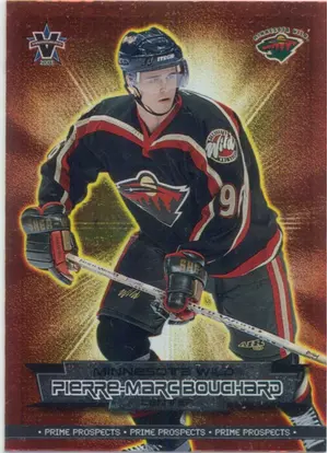 2002-03 VANGUARD - PIERRE-MARC BOUCHARD #14 PRIME PROSPECTS