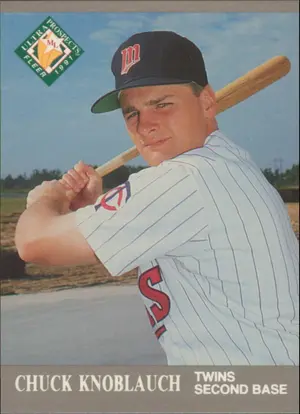 1991 Fleer Ultra - Chuck Knoblauch #382 RC