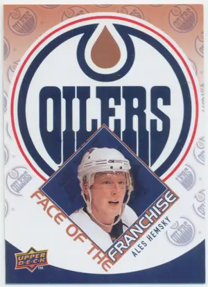 2009-10 UPPER DECK - ALES HEMSKY #FF4 FACE OF THE FRANCHISE