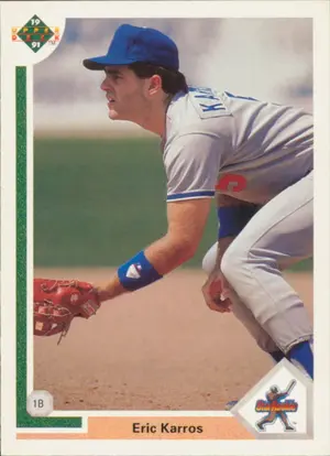 1991 Upper Deck - Eric Karros #24 Star Rookie