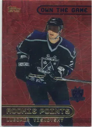 2001-02 TOPPS - LUGOMIR VISNOVSKY #OTG14 OWN THE GAME