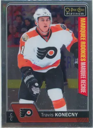 2016-17 O-PEE-CHEE PLATINUM - TRAVIS KONECNY #199 MARQUEE ROOKIE